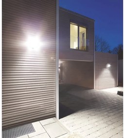 Faro da esterno con sensore di movimento LS 300 in alluminio, bianco, Modulo LED 29.5W STEINEL