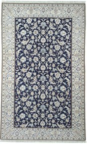 Nain Tappeto persiano 200x320 Blu (Iran) Annodato A Mano