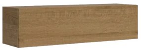 Pensile TV ribalta con foro passacavi Isoka 153 cm Quercia Natura