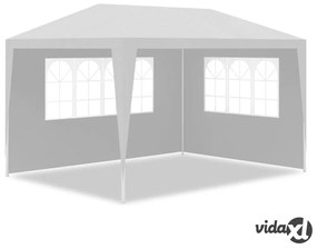 vidaXL Tenda per Feste 3x4 m Bianca