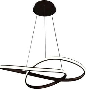 Brilagi - Lampadario a sospensione con filo LED dimmerabile COSMOWAVE LED/70W/230V 3000-6500K marrone + +TC