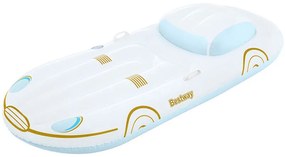 Bestway Materassino Gonfiabile Crociera con Schienale e Maniglie 228x108 cm Spiaggia e Piscina 43651