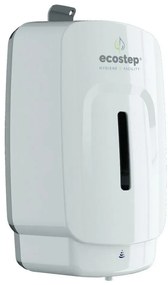 EcoStep 50051 - Dispenser di sapone automatico senza contatto S3 1000 ml 4xAA bianco