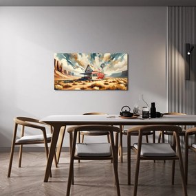 Quadro su tela – Sotto il cielo del deserto
