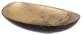 Centrotavola Marrone Nero Cristallo 15,2 x 20,5 x 4,3 cm
