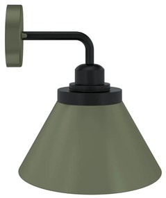 Applique E27 Verde scuro IP54 per Esterni - Serie FOCUS