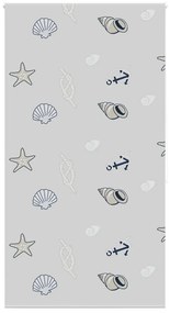 Tenda A Rullo Doccia 130x240 Cm Larghezza Tessuto 126 Cm /