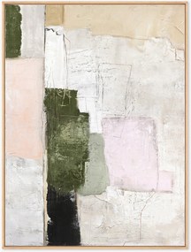 Quadro su tela incorniciato dipinto a mano Rustic Revival