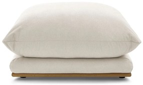 Poggiapiedi color crema Ernest – Bobochic Paris