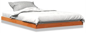 Giroletto Marrone Cera 120x190 Cm İn Legno Massello Di Pino /
