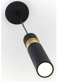 Jupiter 2003 - Lampadario a sospensione con filo ALAS 1xGU10/10W/230V nero/oro