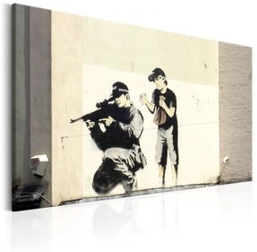 Quadro Sniper and Child by Banksy