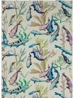 Manuel Canovas Carta da parati Salina - Turquoise
