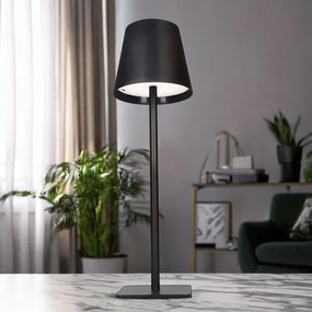Solight WO69-B - Lampada da tavolo LED ricaricabile dimmerabile a sfioramento LUCCA LED/3,7V 2000 mAh nera