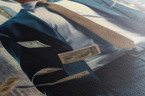 Stampa su tela – Uomo d'affari di Wall Street