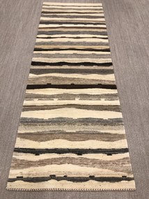 Loribaft Tappeto 290x100 Beige (Iran) Annodato A Mano