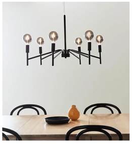 Apparecchio a sospensione nero , ø 70 cm Monarch - Markslöjd