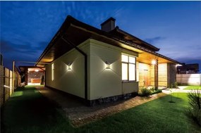 Lampada da parete solare a LED per esterni con sensore LED/1W/3,7V 1200 mAh IP65