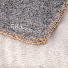 Coperta grigia di lana 145x200 cm Ahwi - Blomus