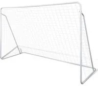 Set Porta da Calcio in Acciaio 240 x 90 x 150 cm Alta Qualit 90572