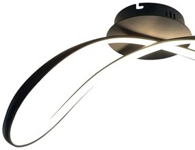 Plafoniera LED INFINITY LED/21W/230V nero