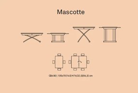 Connubia consolle trasformabile mascotte