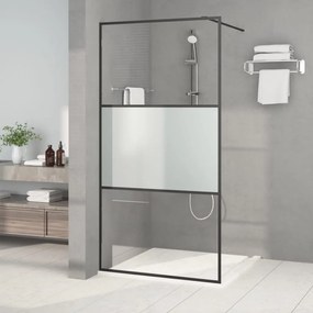 Parete Doccia Walk İn 100x195 Cm Vetro Semi Smerigliato Esg /