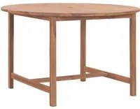 Tavolo da Pranzo da Giardino 110x75 cm Legno Massello di Teak 318476