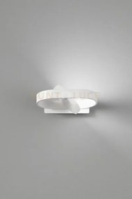 Plafoniera in metallo bianco belt led 6w cct 3000k 4000k 6000k cri?...