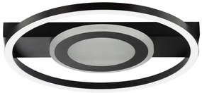 Brilliant - Plafoniera LED RGBW dimmerabile MAUREEN LED/20W/230V 3000-6500K nera + telecomando