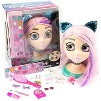 Trucchi giocattolo nice 92049 influencer head make up doll