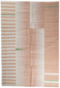 Kilim Tappeto 310x210 Beige (Iran) Tessuto A Mano