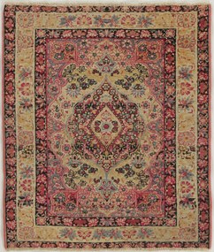 Kerman Tappeto persiano 80 x 60 (Iran) Annodato A Mano