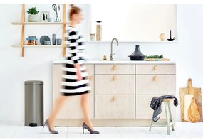 Bidone grigio in acciaio 30 l NewIcon - Brabantia