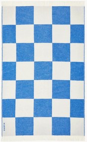 Plaid in lana con frange Klekks No. 2
