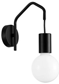 Applique BASSO 1xE27/40W/230V nero