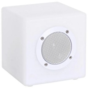 Lampada CUBO a LED con speaker 15&#215;15 cm