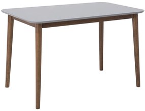 Tavolo da pranzo legno grigio 118 x 77 cm MODESTO Beliani