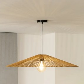 Brilagi - Lampadario LED a sospensione su cavo CERIA BOHO 1xE27/40W/230V Ø 90 cm marrone