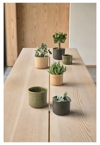 Coprivaso in gres ø 17 cm Leer - Villa Collection