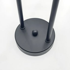 Brilagi - Plafoniera da soffitto MALIVA 4xE14/15W/230V nero/bianco