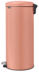 Cestino per la spazzatura color salmone in acciaio con pedale 30 l NewIcon – Brabantia