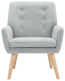 Poltrona in Tessuto Grigio - SERINO