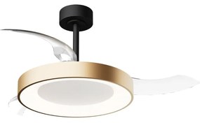 Ventilatore da soffitto NISEKO nero , D. 49 cm MANTRA