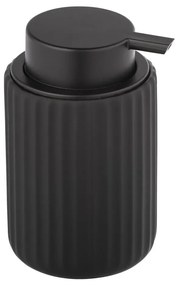 WENKO 24804100 - Dispenser per sapone BELLUNO 8x13,5 cm nero