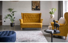 Divano giallo 150 cm Aros – ELTAP