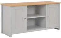 Mobile Porta TV Grigio 120x39x58 cm 283740