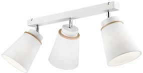 Faretto AGUSTINO 3xE27/60W/230V bianco