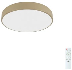 Brilagi - Lampada LED dimmerabile POOL LED/36W/230V 3000-6000K Ø 30 cm beige + telecomando