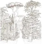 Isidore Leroy Carta da parati panoramica Jardin Baroque - Panel B